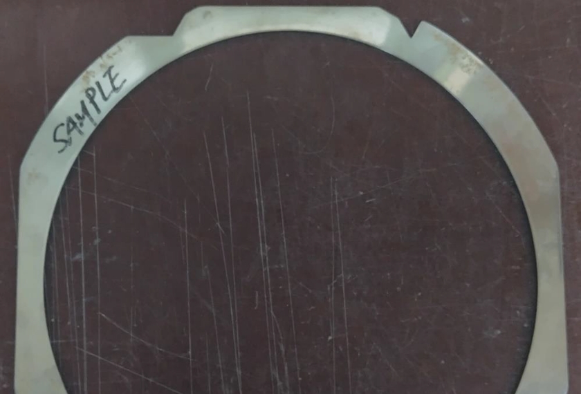 研磨前（裏面）